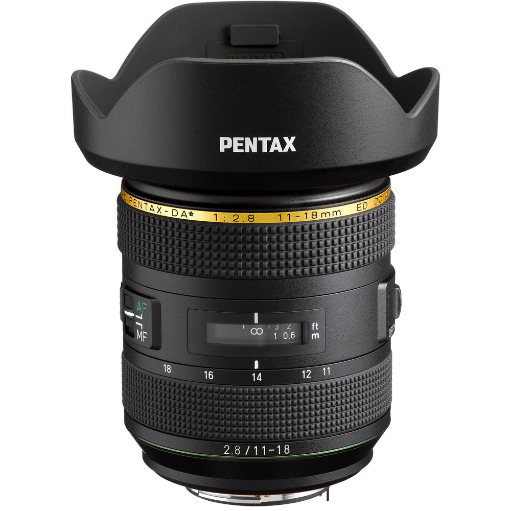 Pentax HD Pentax DA 11-18mm f/2.8 ED DC AW Lens - RICOH IMAGING