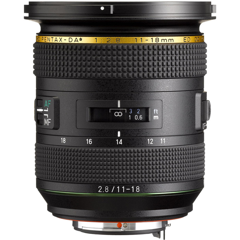 Pentax HD Pentax DA 11-18mm f/2.8 ED DC AW Lens - RICOH IMAGING