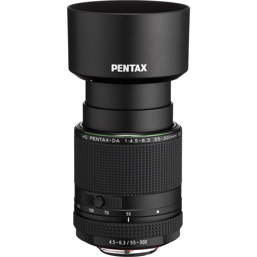 Pentax HD PENTAX-DA 55-300mm f/4.5-6.3 ED PLM WR RE Lens - RICOH IMAGING