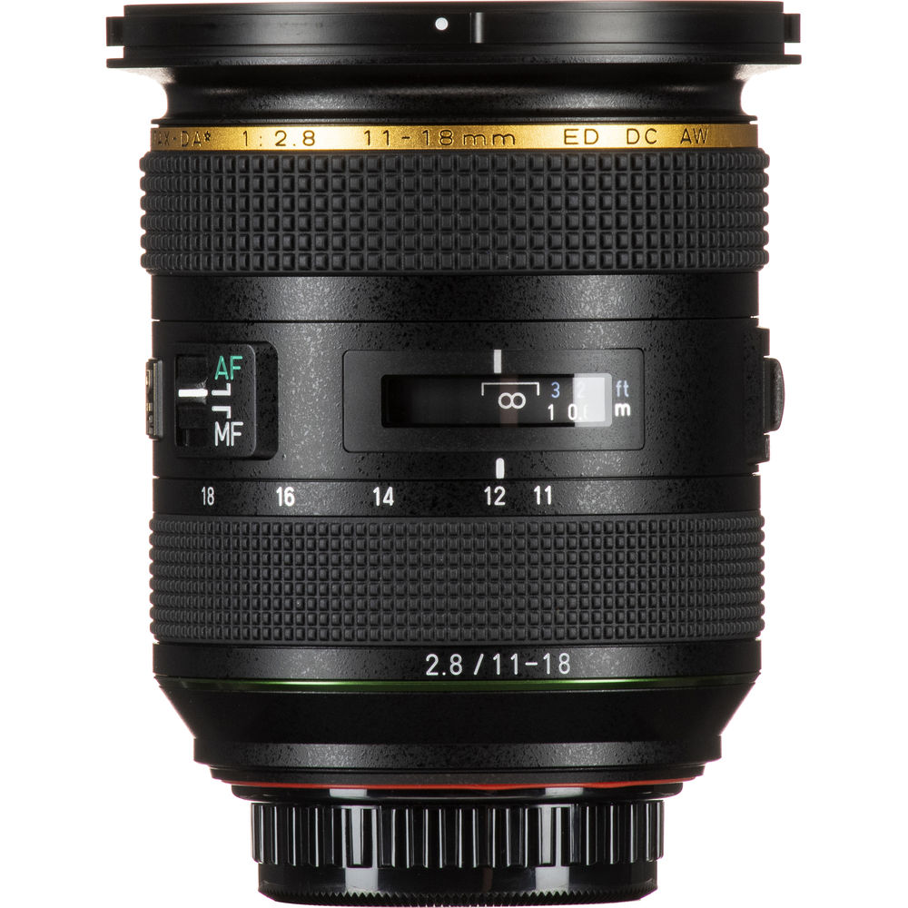 Pentax HD Pentax DA 11-18mm f/2.8 ED DC AW Lens - RICOH IMAGING